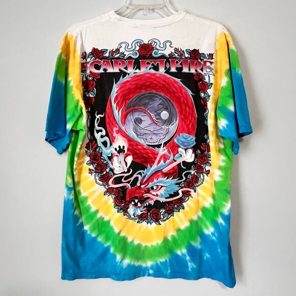 Vintage 1997 Grateful Dead Scarlet Fire Tee Shirt Mens L - Picture 5 of 14